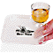 Personalized Tray & Wine Glass Holder for a party 150