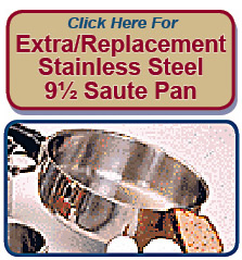 Click Here to Order Stainless Steel Saute Pan