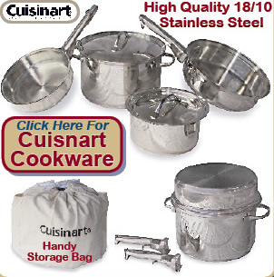 Click Here For the Cuisinart Nesting Cookware Set