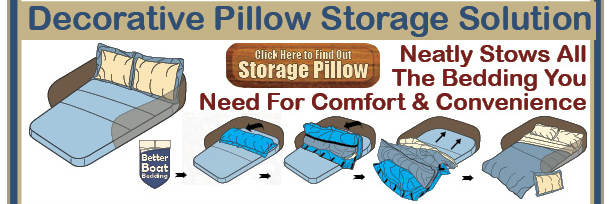 Decorative Pillow Storage Solution