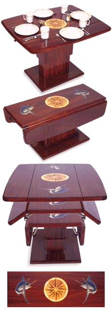 High/Low Table w/ Drop Leaves