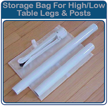Storage Bag for high/low table legs & posts