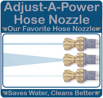Adjust-a-Power Hose Nozzle