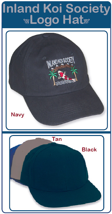 Inland Koi Society Logo Hats