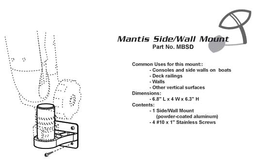 Mantis Bulkhead Mount