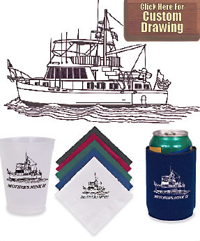 Click Here to Order Custom Drawings of Your Yacht
