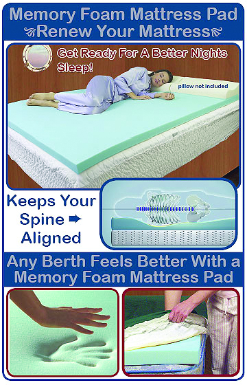 Memory Foam Mattress Topper
