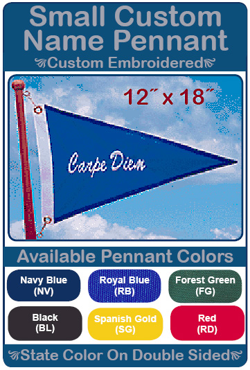 Custom Name Pennant