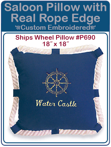 Ship's Wheel Pillow