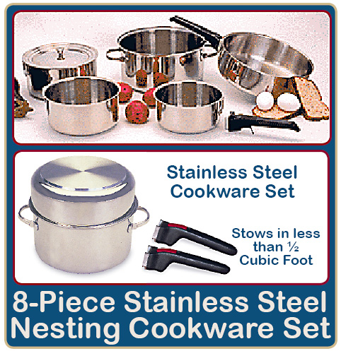 Cookware Set 8-Pc.-Welcome Aboard