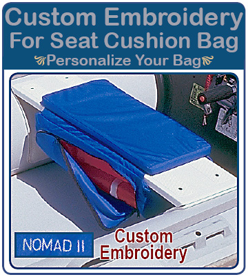 Personalization for Seat Cushion Bags
