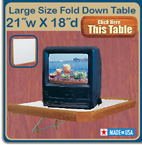 Click Here to Order Large Size Fold Down Table