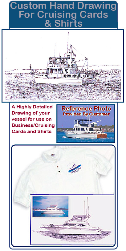 Detailed Custom Yacht Portrait