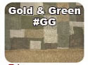 See the Gold and Green Fabric